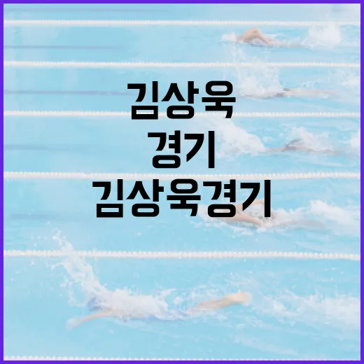 김상욱 경기에서 눈여겨봐야 할 포인트 - 요약