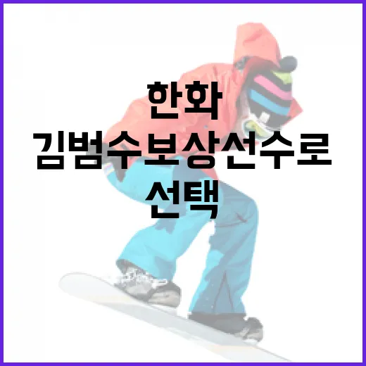 김범수 보상선수로 …