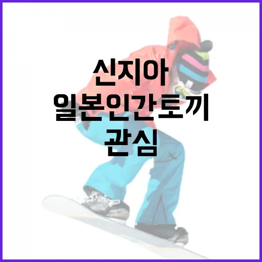 일본 인간토끼 신지아에 대한 관심이 폭발하는 이유 - 요약