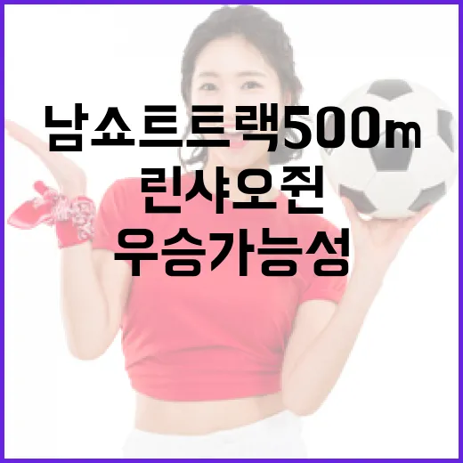린샤오쥔의 남쇼트트랙 500m 우승 가능성을 높이는 방법 - 요약