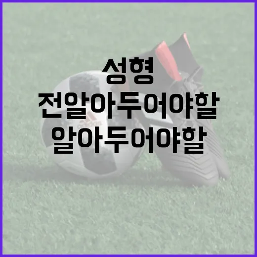 김민지의 성형전 알아두어야 할 것들 - 요약