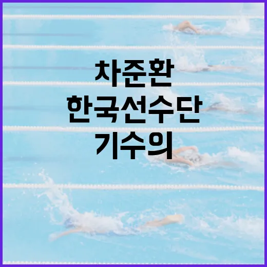 차준환 기수의 한국 선수단 입성 과정과 성공 비결 - 요약