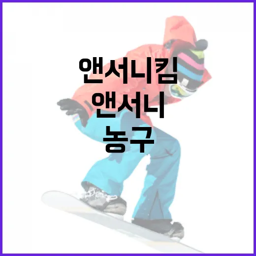 앤서니킴을 통해 배워보는 성공적인 농구 선수로 성장하는 방법 - 요약