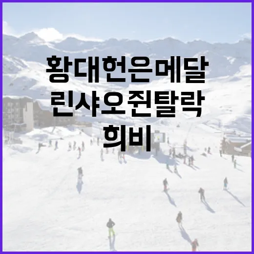 황대헌 은메달 수상과 린샤오쥔 탈락의 희비를 이해하는 방법 - 요약