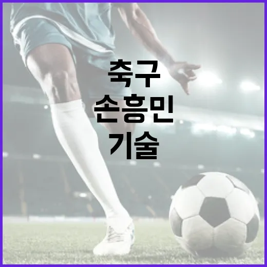 손흥민의 축구 기술을 향상시키는 방법 - 요약