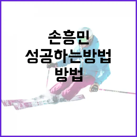 손흥민의 3.1절 휴스턴전 첫골 도전: 성공하는 방법 - 요약