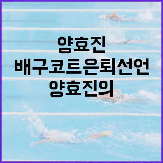 양효진의 배구 코트 은퇴 선언: 그녀의 여정을 돌아보며 - 요약
