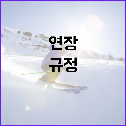 WBC 연장 규정 이해하고 준비하는 방법 - 요약