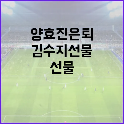 양효진 은퇴에 김수지 선물 주는 방법 - 요약