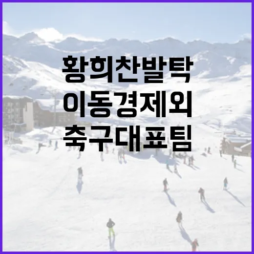 황희찬 발탁과 이동경 제외: 한국 축구 대표팀 명단의 변화 이해하기 - 요약