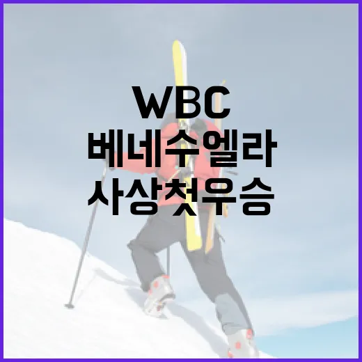 베네수엘라 WBC 사상 첫 우승을 위한 준비 방법 - 요약