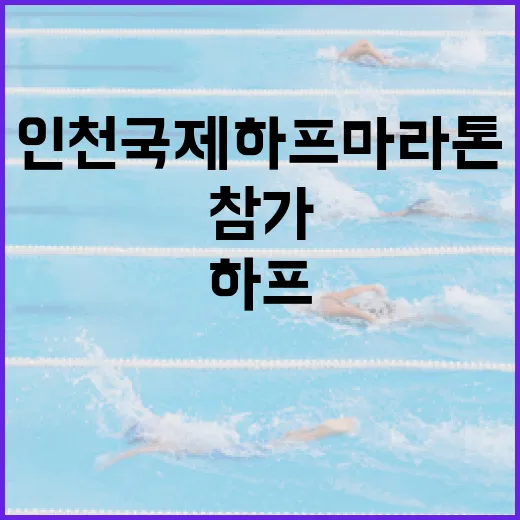 인천국제하프마라톤에 참가하는 방법 - 요약