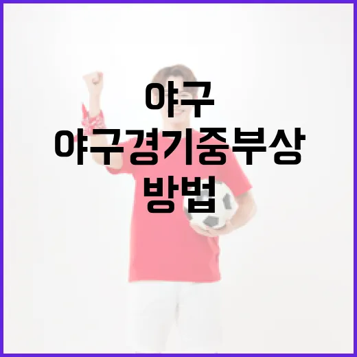 야구 경기 중 부상을 방지하는 방법 - 요약