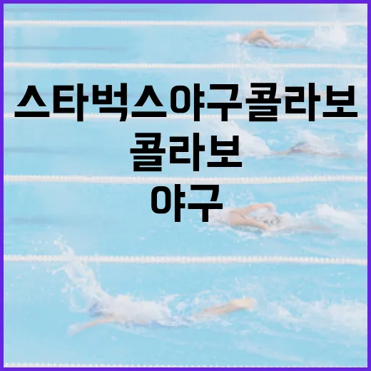스타벅스 야구 콜라보 컬렉션을 즐기는 방법 - 요약