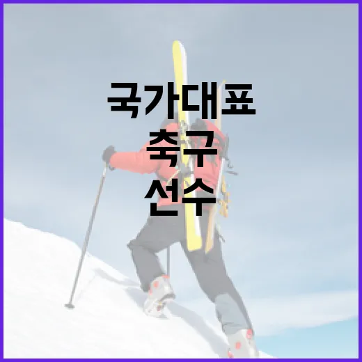 축구 국가대표 선수가 되는 방법 - 요약