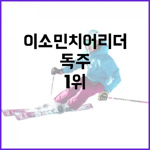 이소민 치어리더가 독주 1위를 차지한 이유 - 요약