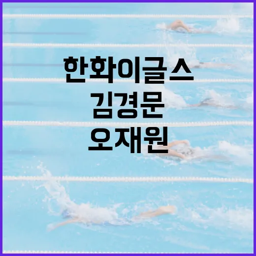 한화 이글스의 김경문과 오재원 교체 이유 이해하기 - 요약