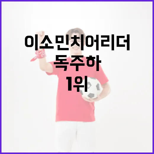 이소민 치어리더가 1위를 독주하는 이유 알아보기 - 요약