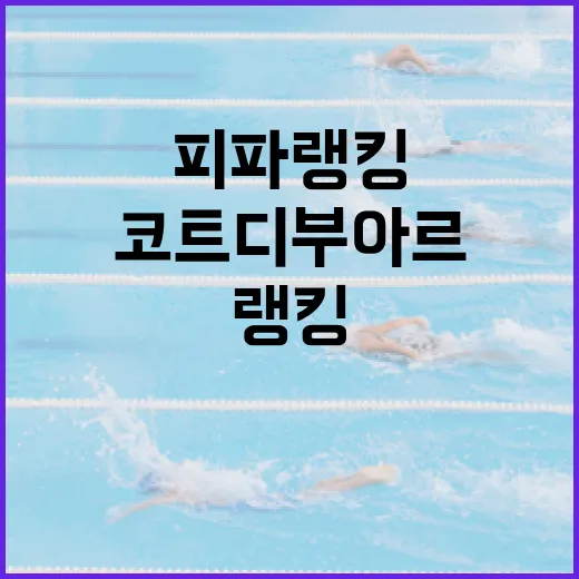 코트디부아르의 피파랭킹을 높이는 방법 - 요약