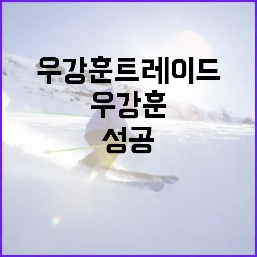 우강훈 트레이드의 성공을 위한 전략 - 요약