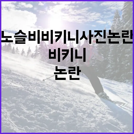 노슬비 비키니 사진…