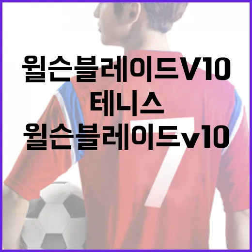 윌슨 블레이드 V10으로 테니스를 즐기는 방법 - 요약