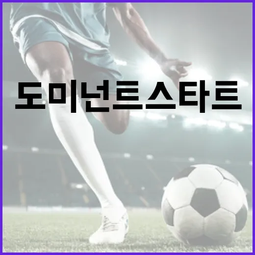 도미넌트 스타트의 뜻과 시작하는 방법 - 요약