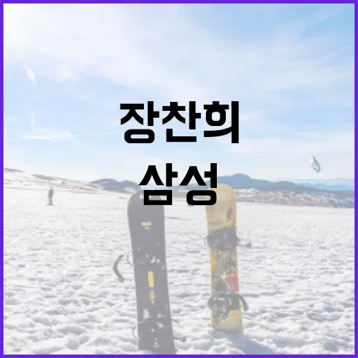 삼성 장찬희의 프로필 이해하기 - 요약