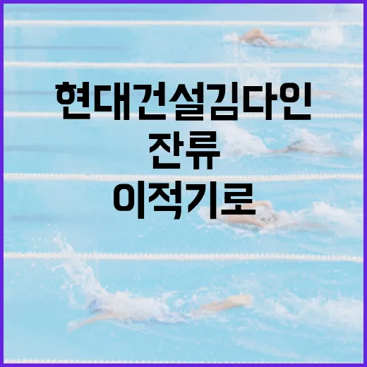 현대건설 김다인, 잔류와 이적 기로에 서다 - 요약