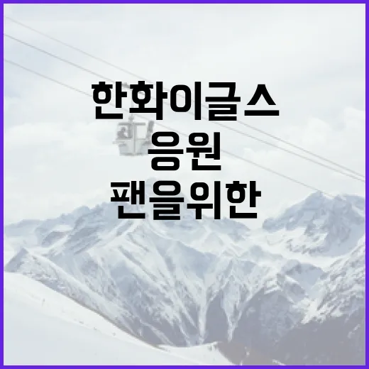 한화이글스를 사랑하는 팬을 위한 응원 방법 - 요약