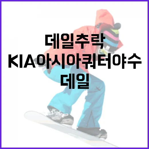 KIA 아시아쿼터 야수로서 데일 추락을 극복하는 방법 - 요약