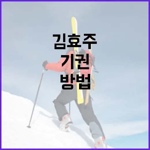 김효주 기권 사건을 이해하는 방법 - 요약