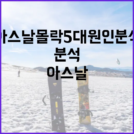 아스날 몰락 5대 원인 분석 및 회복 방안 - 요약
