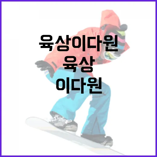 육상 이다원: 육상 경기에서 성공하는 방법 - 요약
