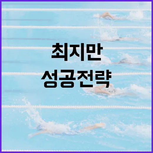 최지만 선수의 성공 전략: 당신도 따라할 수 있는 팁 - 요약
