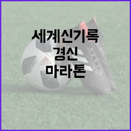 마라톤 세계신기록을 경신하는 방법 - 요약