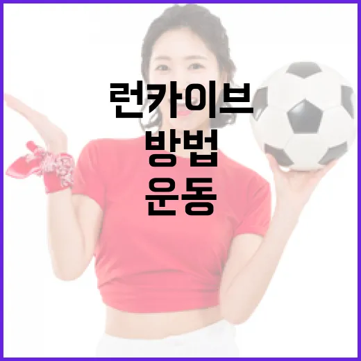 런카이브를 활용하여 운동 루틴을 최적화하는 방법 - 요약