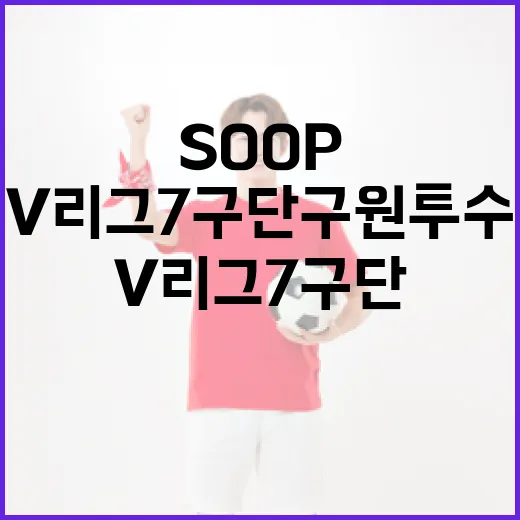 SOOP와 V리그 7구단 구원투수로 성공하는 방법 - 요약