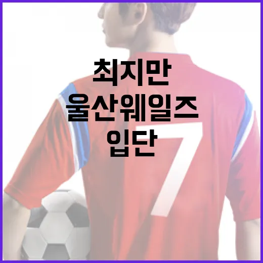 최지만, 울산 웨일즈에 입단하는 방법과 그의 기대 - 요약