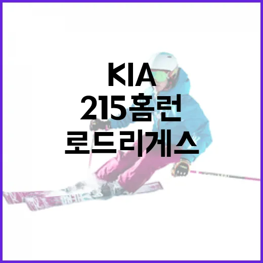 마이너 리그에서 215홈런을 기록한 로드리게스, KIA와 계약하는 방법 - 요약