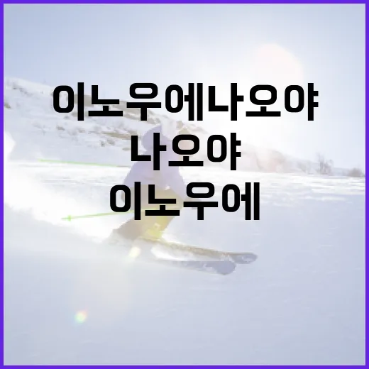 이노우에 나오야에 대해 알아보는 방법 - 요약