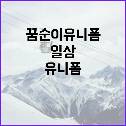 꿈순이 유니폼으로 일상을 특별하게 만드는 방법 - 요약