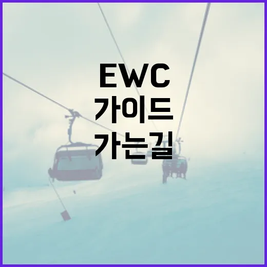EWC로 가는 길: 성공을 위한 단계별 가이드 - 요약