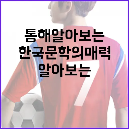 문동주를 통해 알아보는 한국 문학의 매력 - 요약