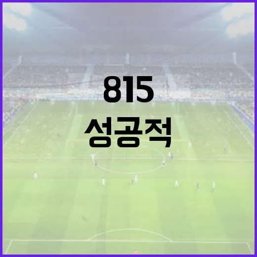 815런에서 성공적으로 달리기 위한 팁 - 요약