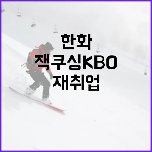 한화 잭 쿠싱 KBO 재취업 가능성 높이는 방법 - 요약