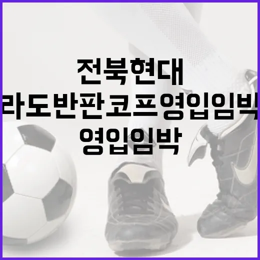 전북 현대의 라도반 판코프 영입 임박 소식과 성공적인 영입 전략 - 요약