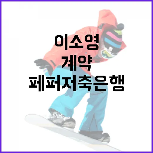 이소영 선수와 페퍼저축은행 계약 미확정 상황을 이해하는 방법 - 요약