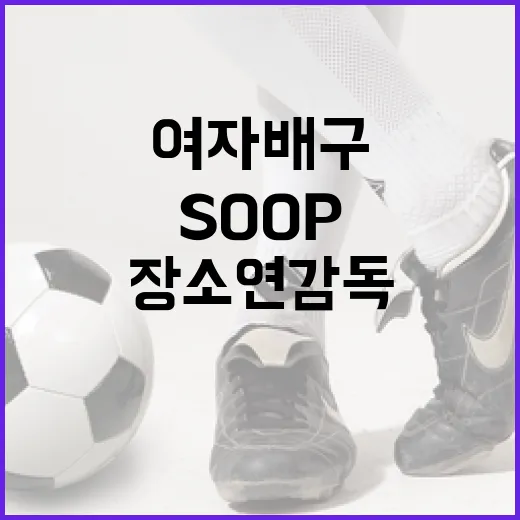 SOOP 여자배구 장소연 감독과 결별하는 방법 - 요약