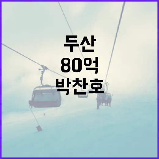 박찬호의 80억, 두산 라커룸에 가져온 변화의 바람 - 요약
